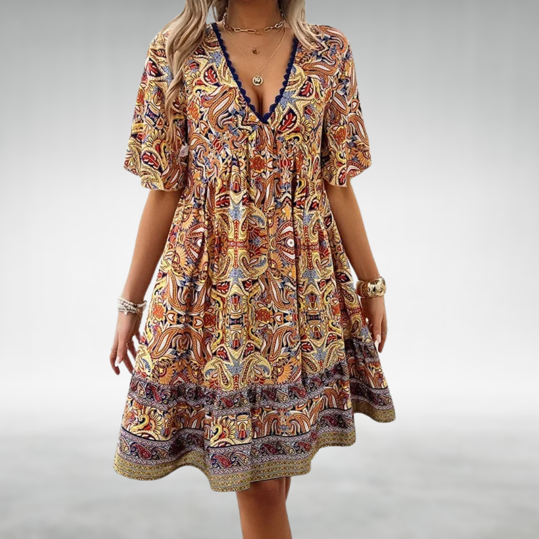 Amanda™ - Boho Swing Dress