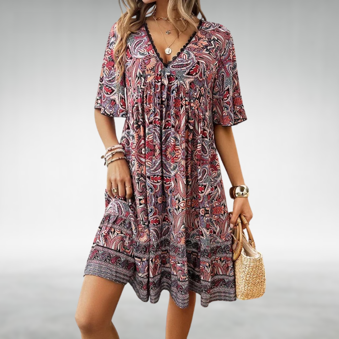 Amanda™ - Boho Swing Dress