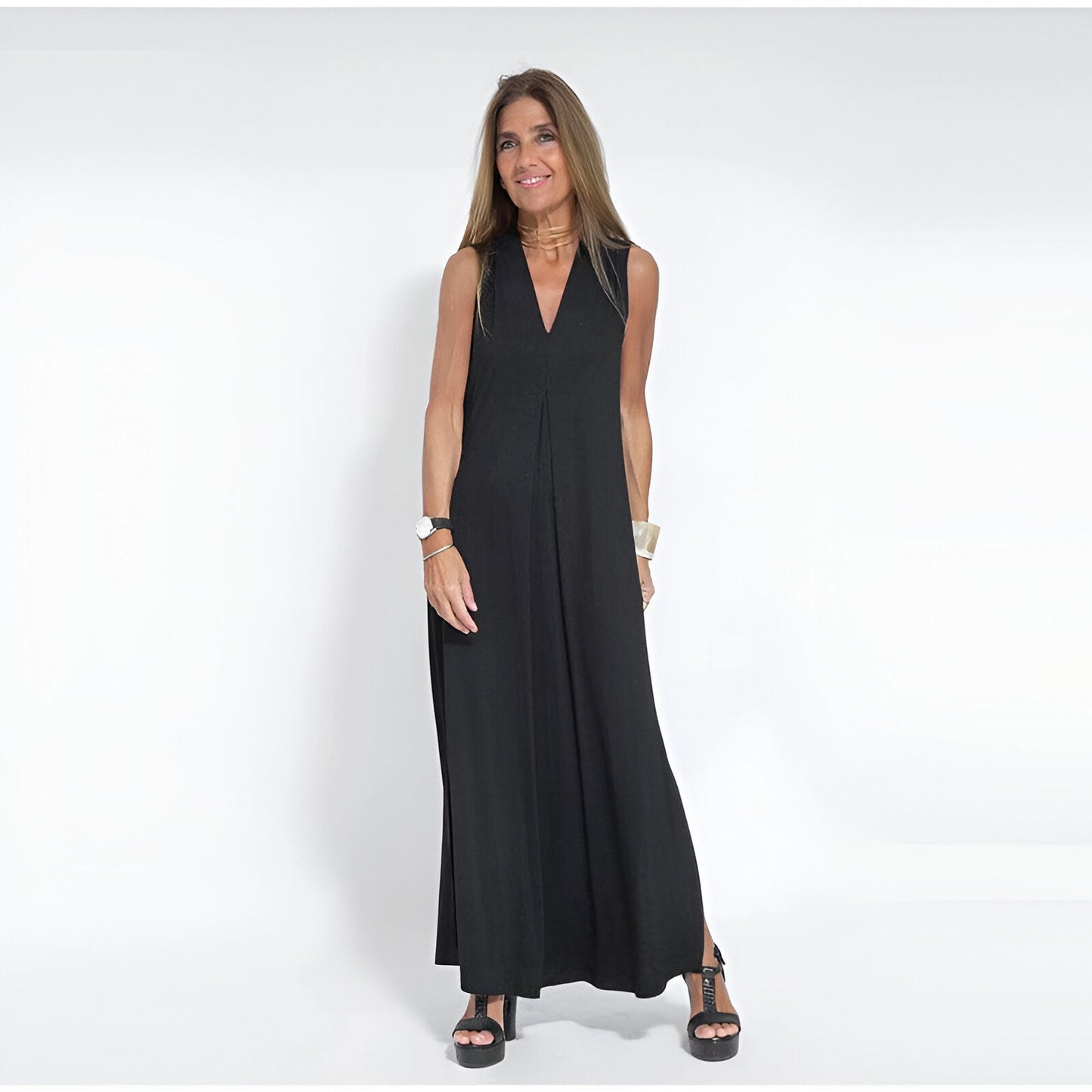 Eva - Maxi Dress With Free Cardigan