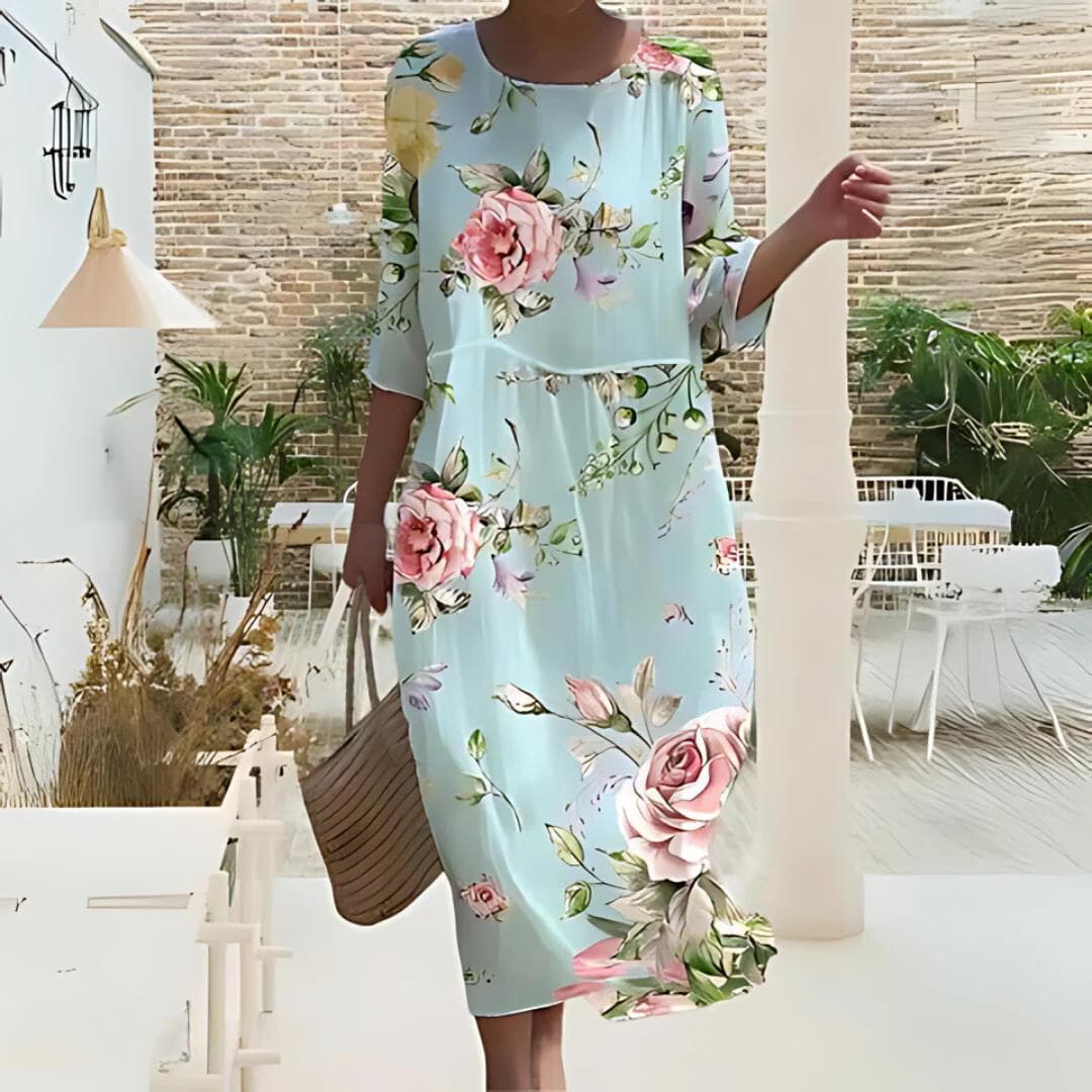 Grace™ Elegant Floral Dress