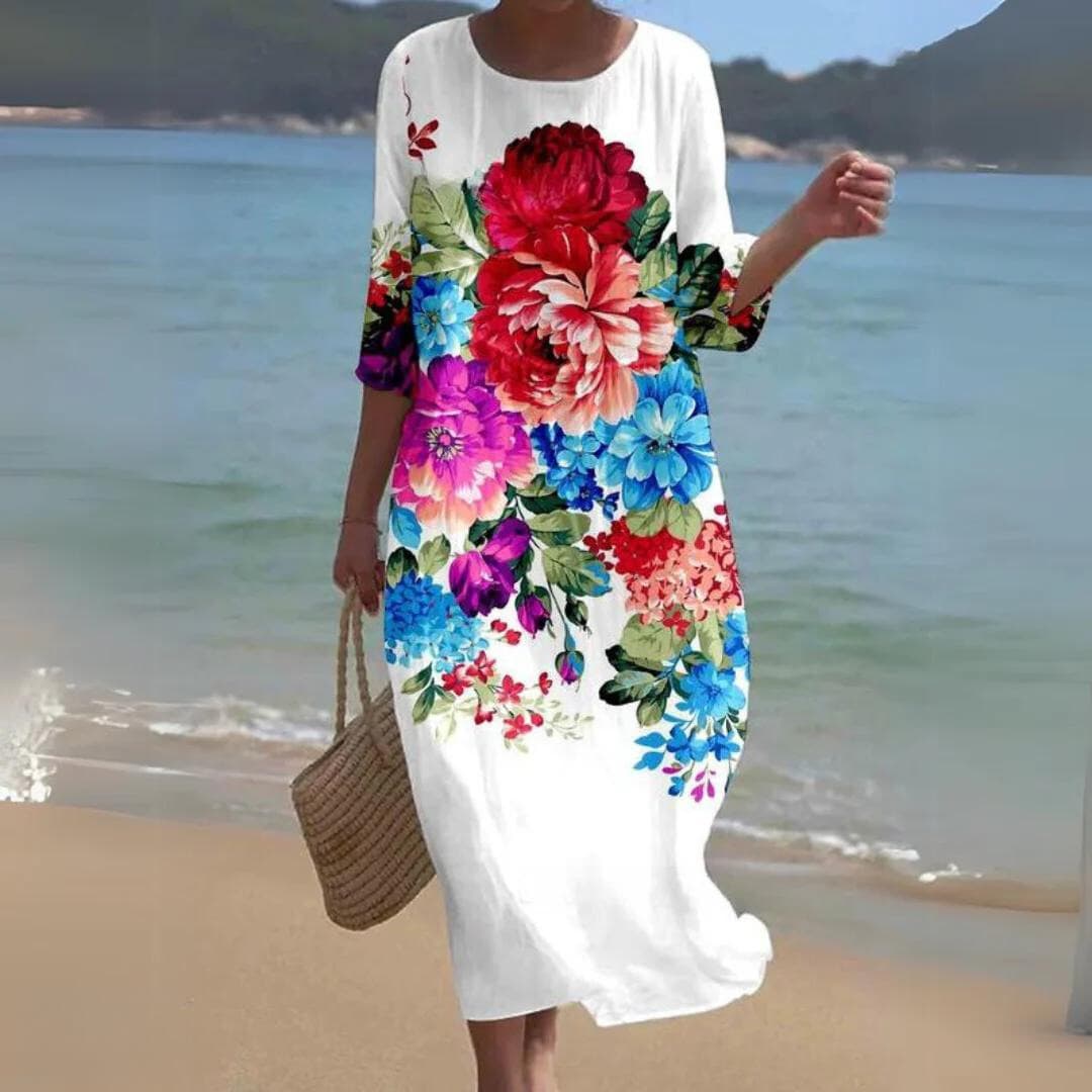 Grace™ Elegant Floral Dress