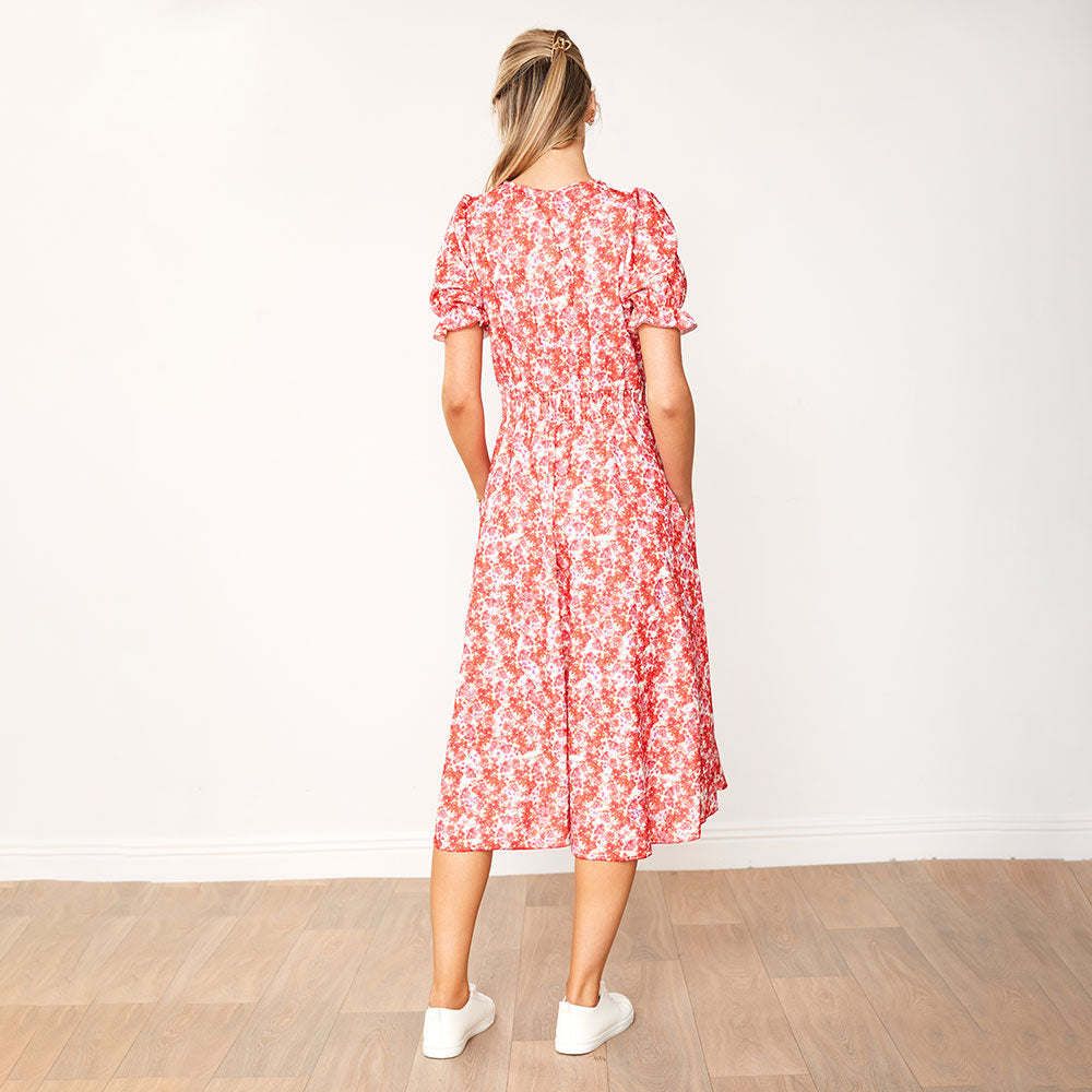 Belle Dress (Red Poppy)