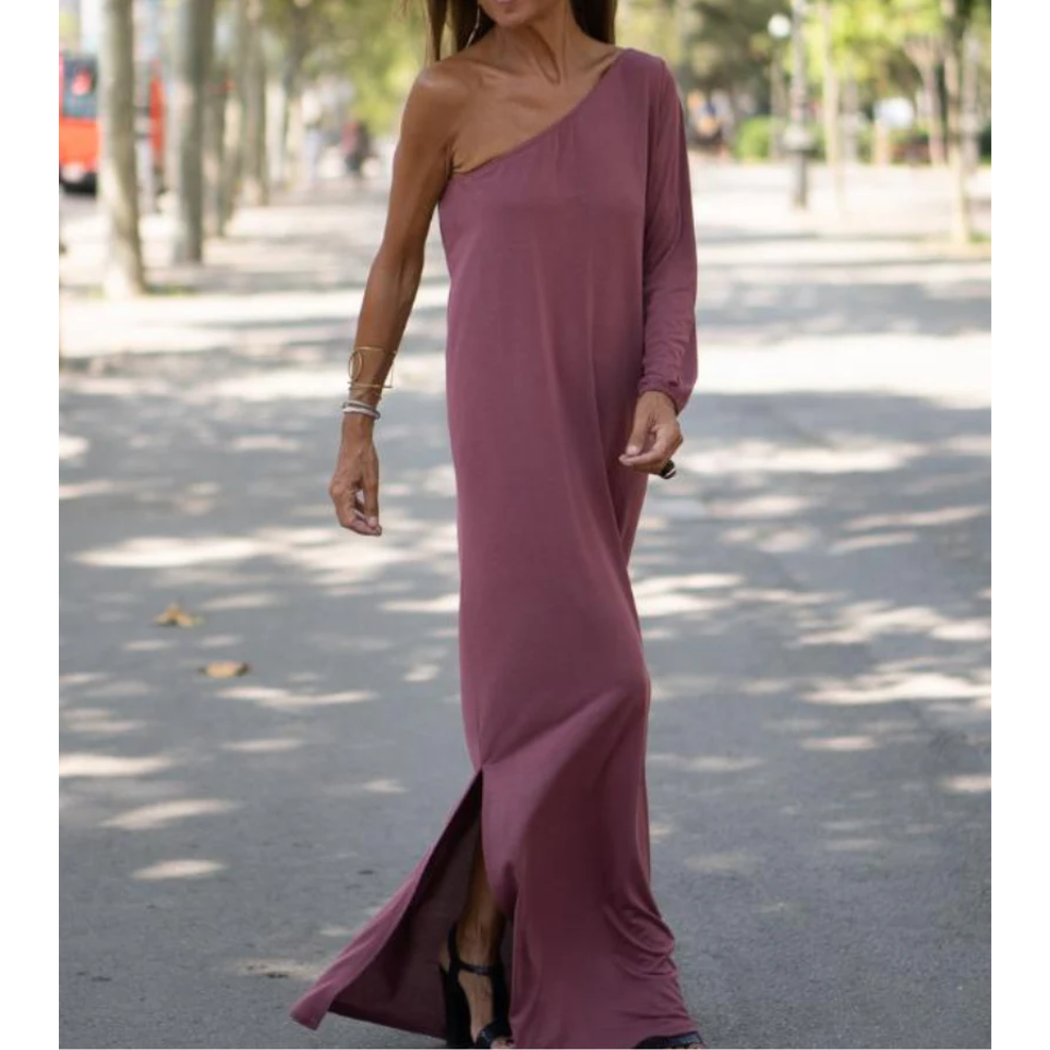 Sabrina - Feminine Light Shoulder Dress